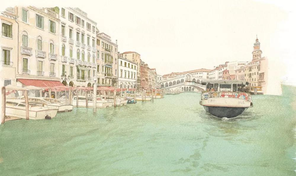 Venecia por Jiro Taniguchi