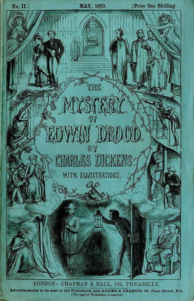 Portada de "The mystery of Edwin Drood"