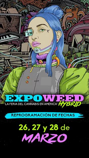 Expoweed México Hybrid Primavera 2021 se celebrará los días 26, 27 y 28 de febrero.