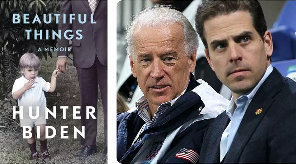 Hunter Biden ha publicado su biografía, titulada Beautiful Things, en la que también relata episodios recientes que implicaron al actual presidente. 