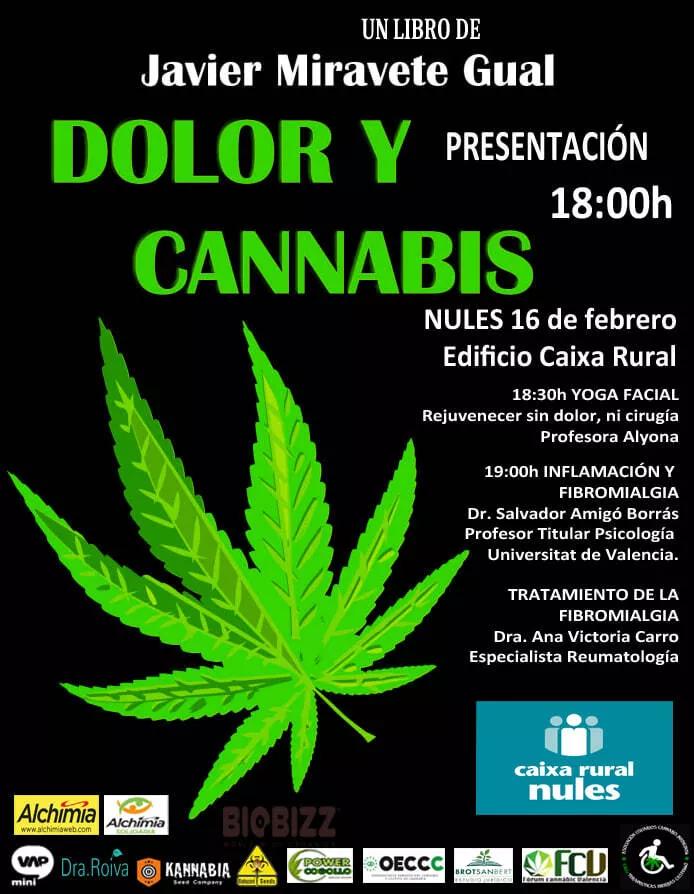 Presentan el libro ‘Dolor y cannabis’, la historia de un paciente autocultivador y activista